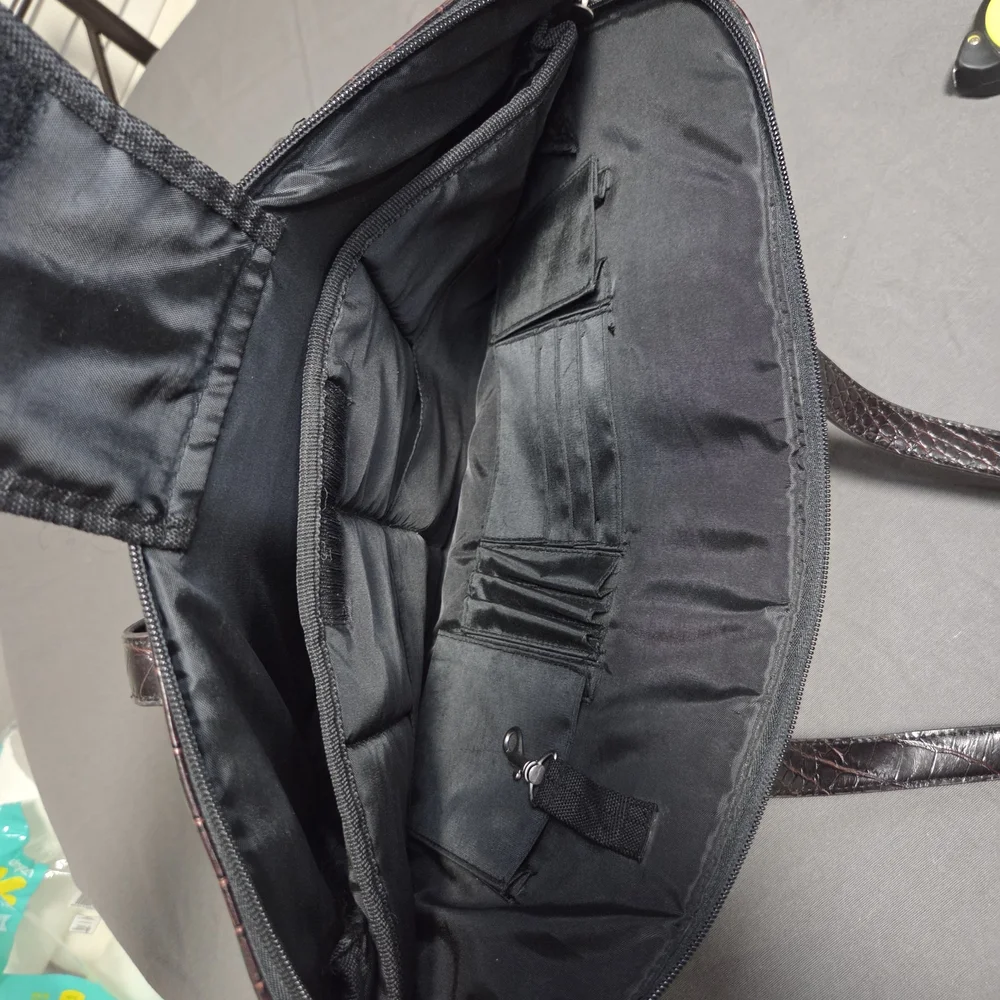 Solo Black and Brown Men's Bag